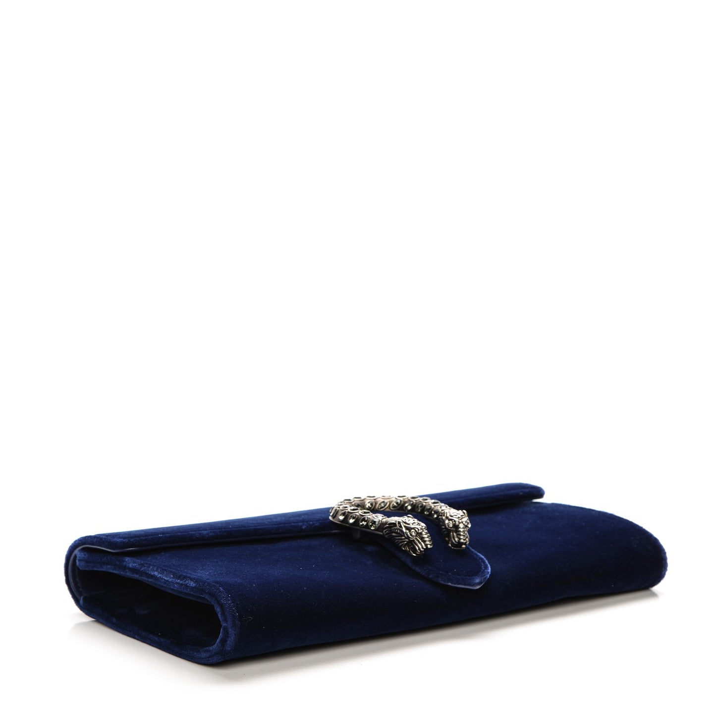 Velvet Dionysus Clutch Cobalt