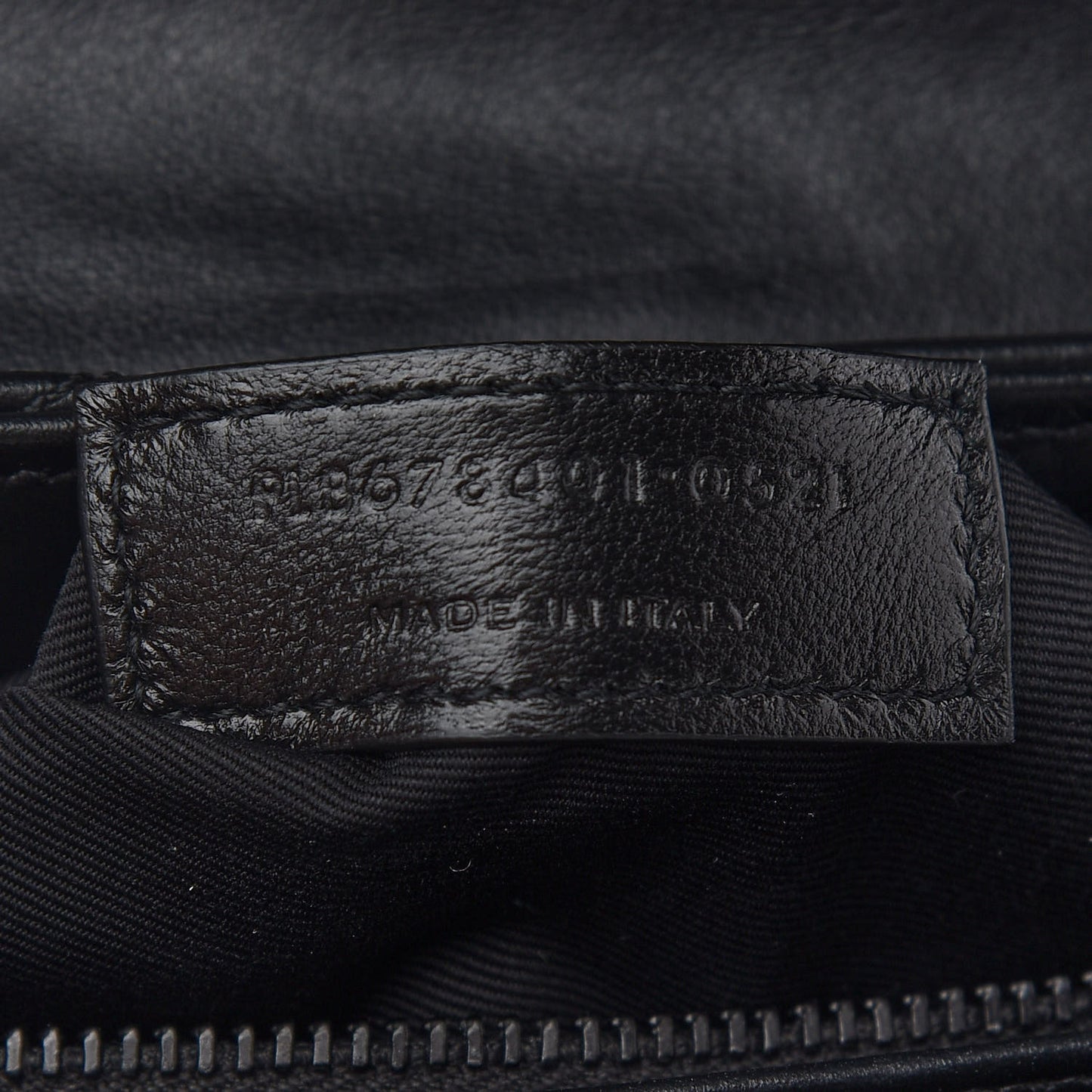 Calfskin Y Quilted Monogram Toy Loulou Crossbody Bag Black