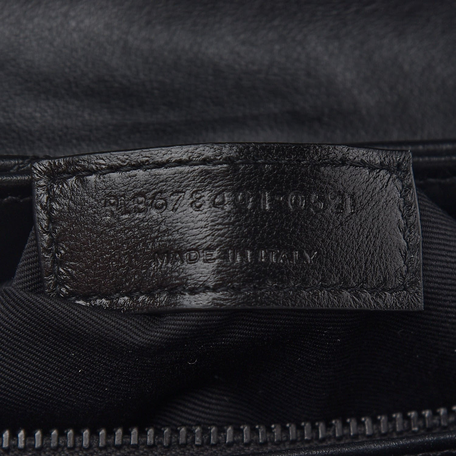 Saint Laurent Calfskin Y Quilted Monogram Toy Loulou Crossbody Bag Black 7 of 9