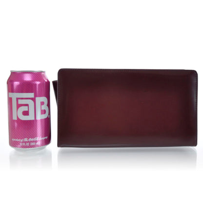Christian Dior Leather Trousse Cosmetic Bag Rouge 2 of 11