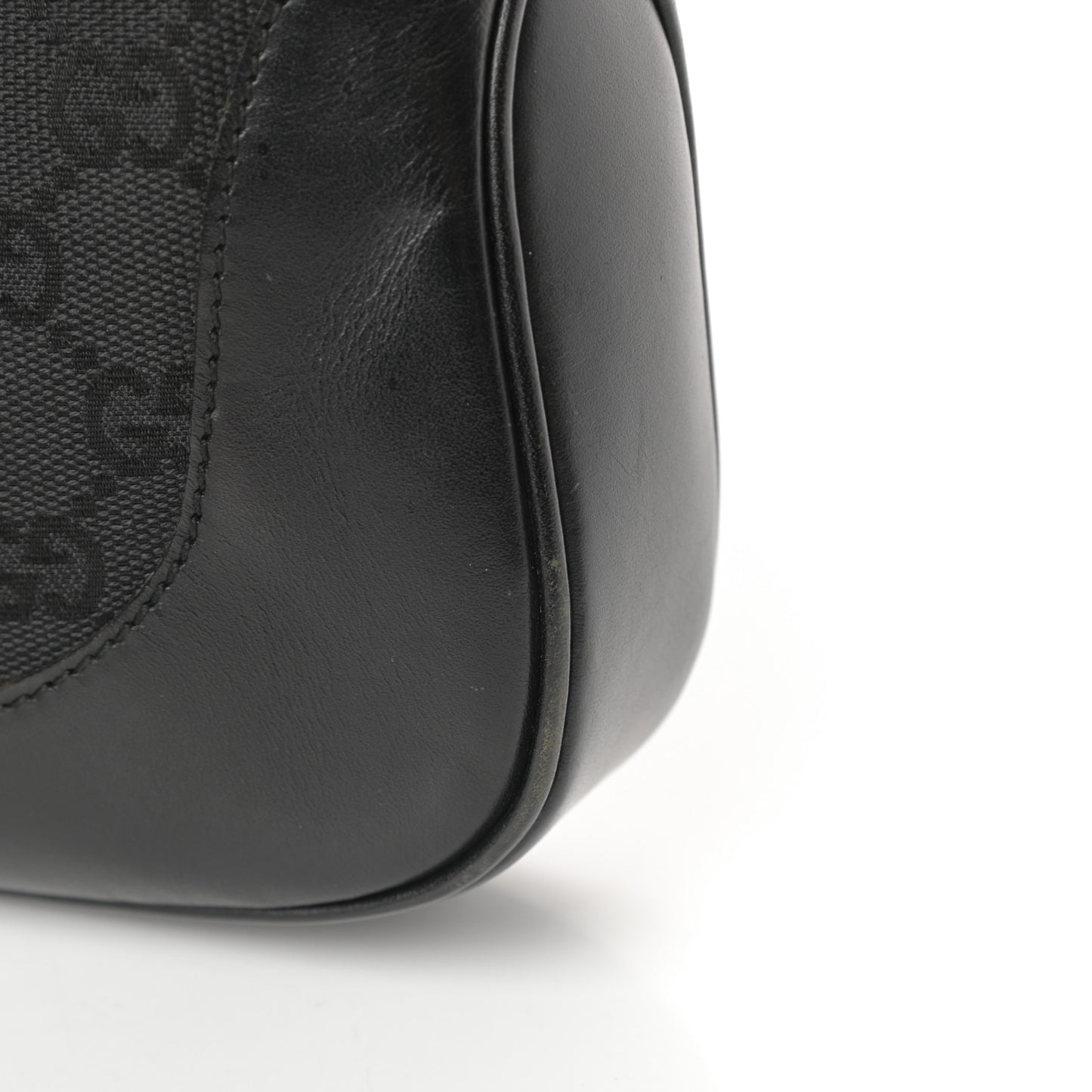 Monogram Small Jackie O Hobo Black