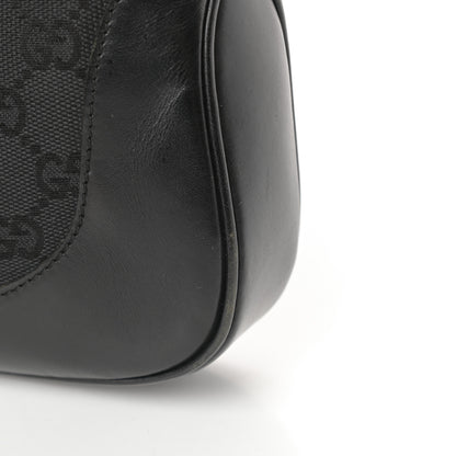 Gucci Monogram Small Jackie O Hobo Black 11 of 13