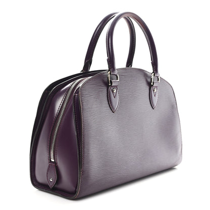 Louis Vuitton Epi Pont-Neuf PM Cassis 3 of 12