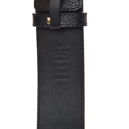 Gucci Textured Calfskin Double G 40mm Belt 85 34 Black 4 of 6