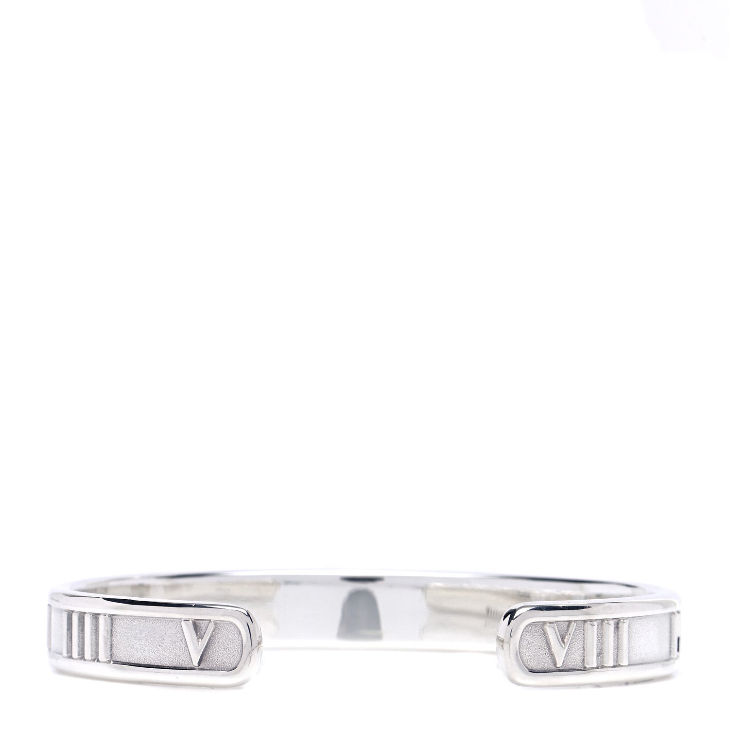 Tiffany Sterling Silver Atlas Cuff Bracelet 3 of 5