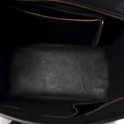 Celine Smooth Calfskin Mini Luggage Black 5 of 11