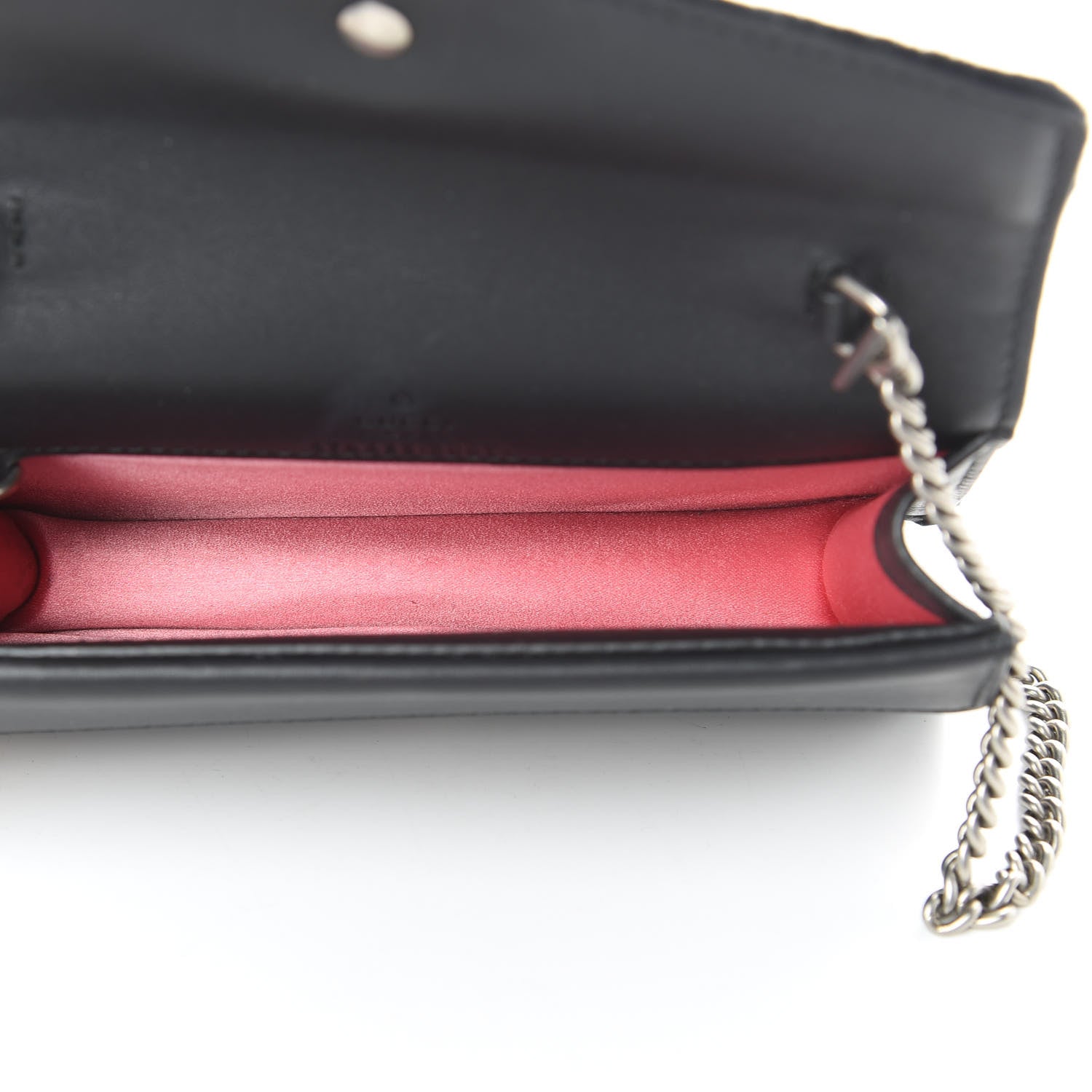 Gucci Velvet Crystal Super Mini Dionysus Shoulder Bag Black 5 of 15