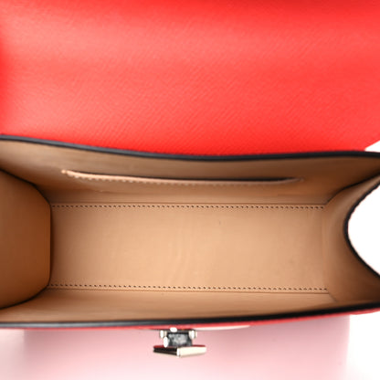 Moynat Carat Calfskin Gabrielle BB Coral 5 of 8