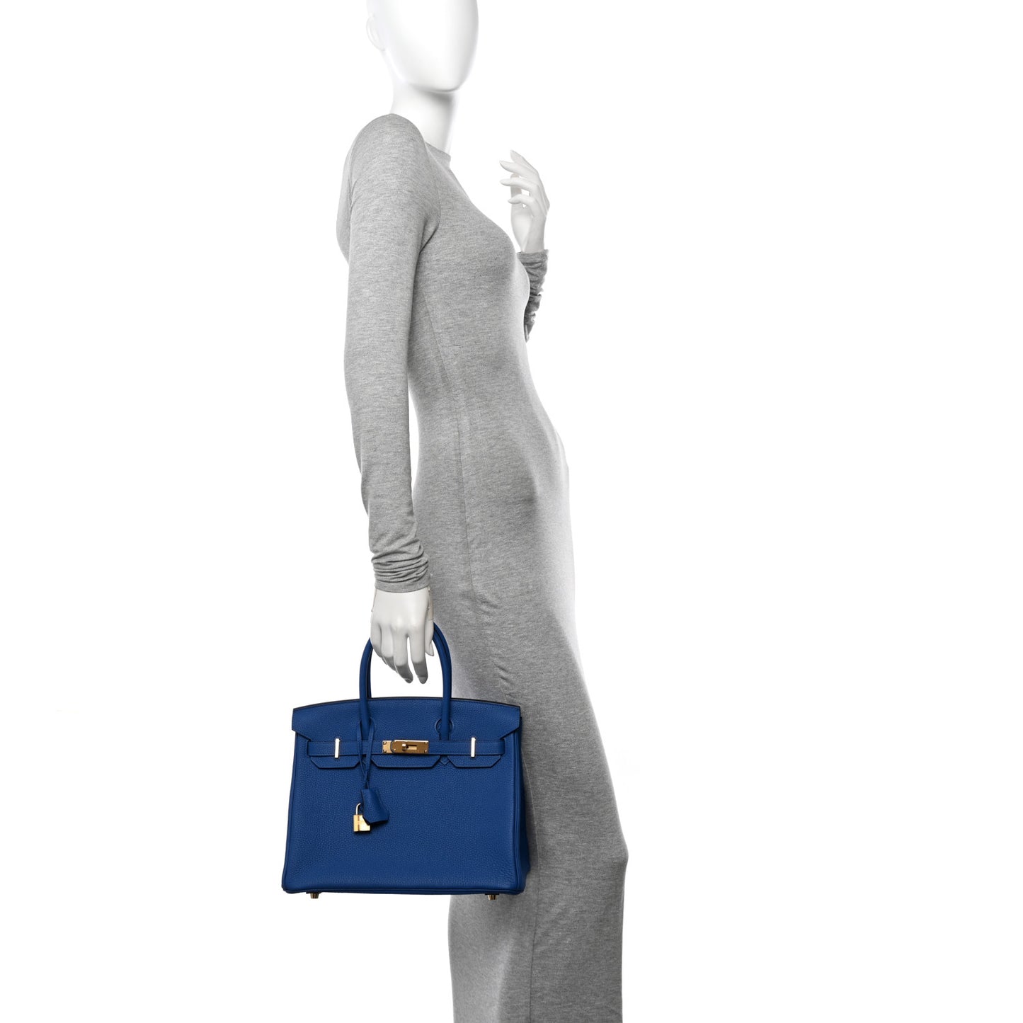 Togo Birkin 30 Bleu France