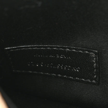 Saint Laurent Grain De Poudre Uptown Pouch Dark Beige 7 of 7