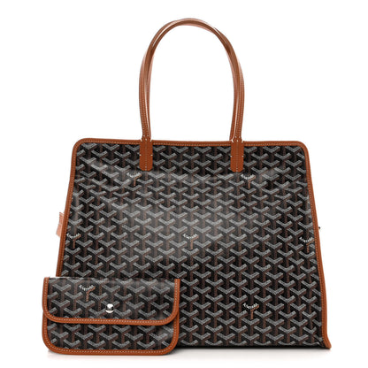 Goyard Goyardine Sac Hardy Pet Carrier PM Black Gold 1 of 13