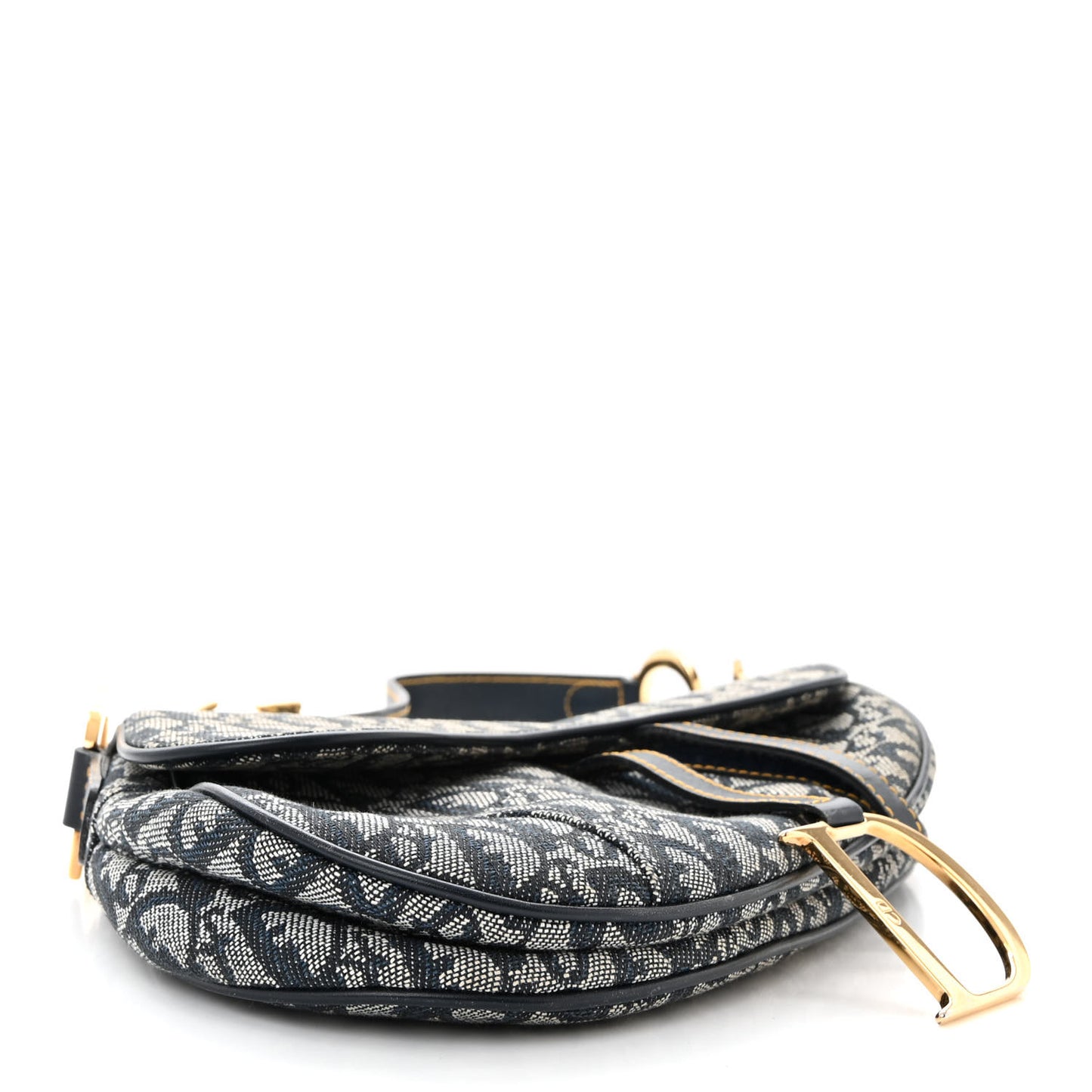 Monogram Saddle Bag Blue