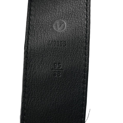 Louis Vuitton Alligator LV Initiales Belt 95 38 Black 9 of 9