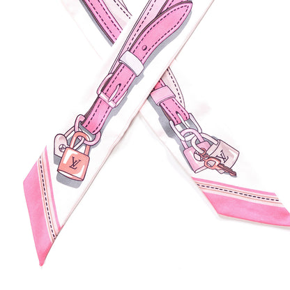 Louis Vuitton Silk Monogram A la Folie BB Bandeau Light Pink 2 of 3