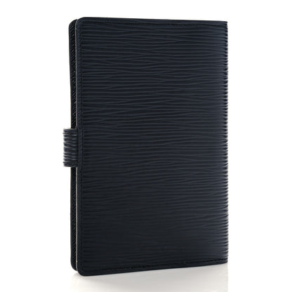 Louis Vuitton Epi Small Ring Agenda Cover Black 3 of 8