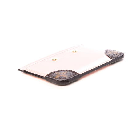 Louis Vuitton Patent Miroir Venice Card Holder Rose Ballerine 3 of 7