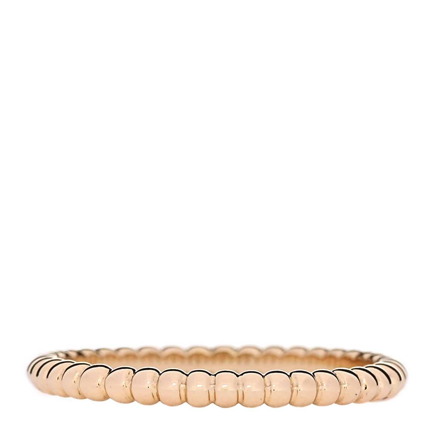 18K Yellow Gold Small Perlee Ring 60 9