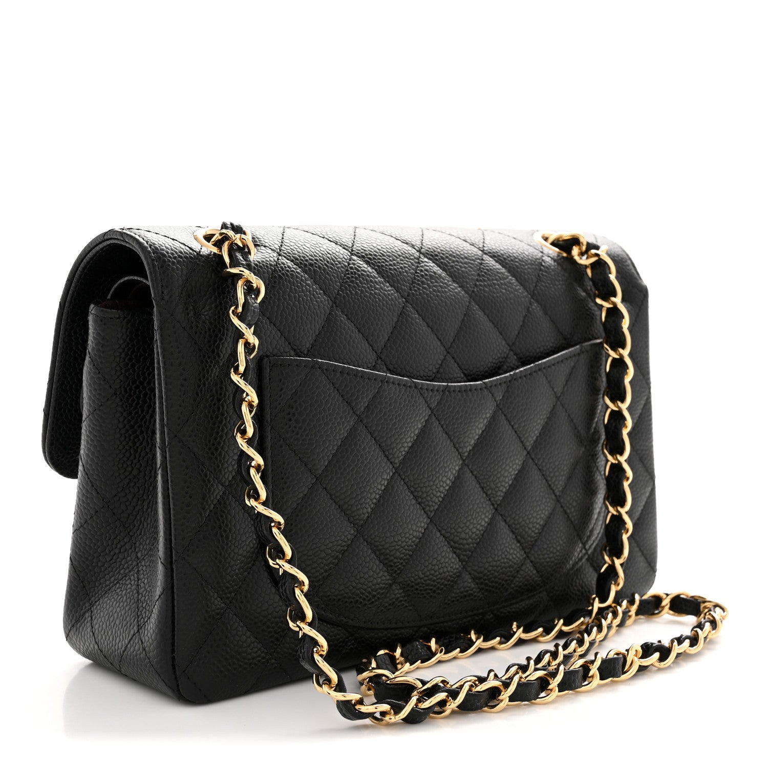 Chanel Caviar Quilted Small Double Flap Black 3 of 11