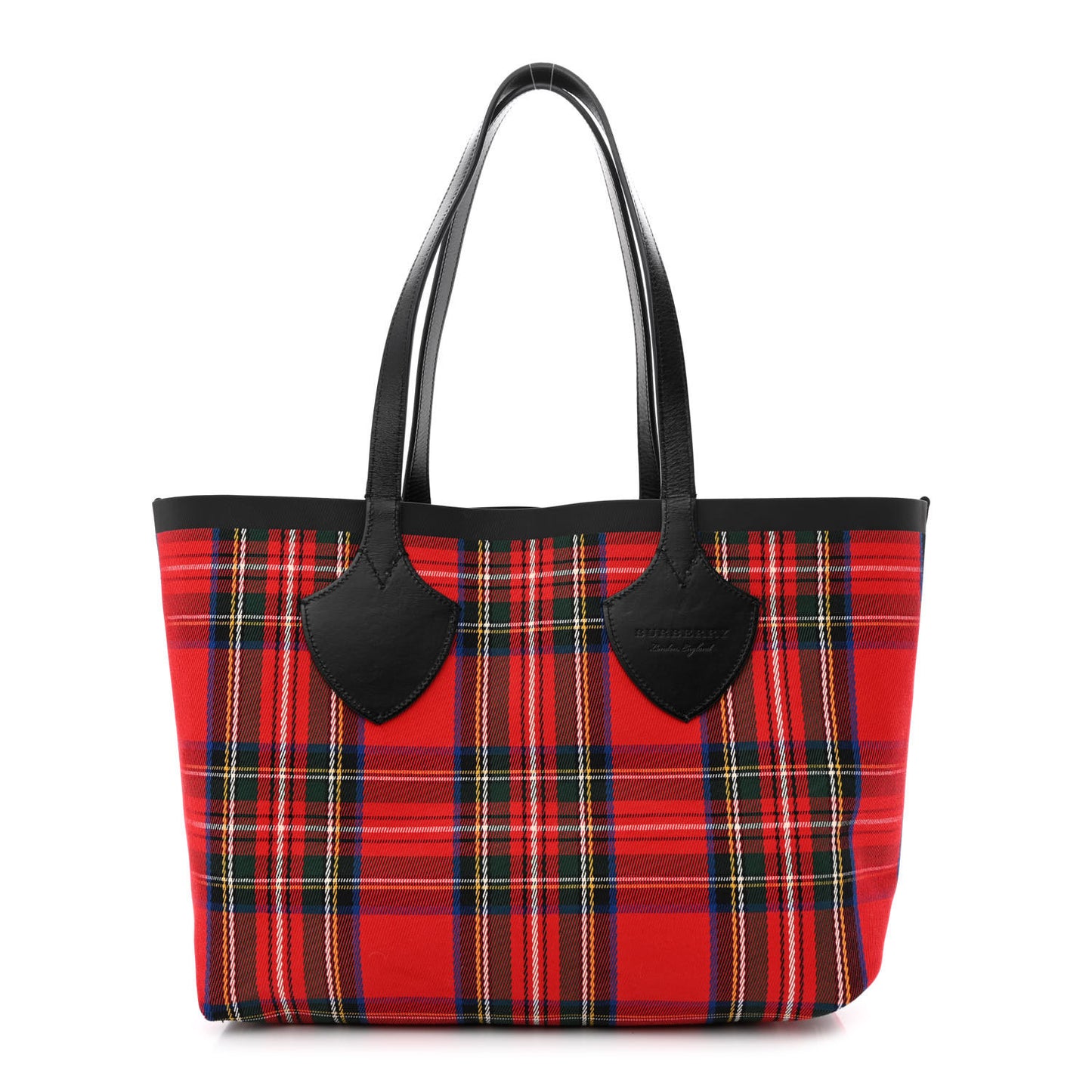 Vintage Check Medium The Giant Reversible Tote Antique Yellow Bright Red