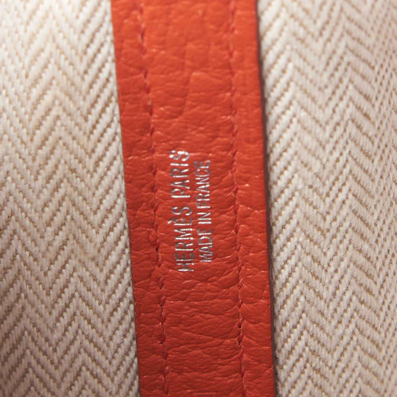 Hermes Vache Country Garden Party 36 MM Capucine 7 of 7