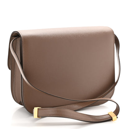 Celine Liege Calfskin Medium Classic Box Flap Bag Glazed Nut 3 of 10