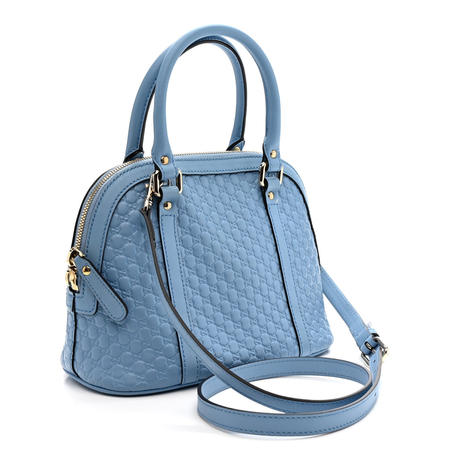 Gucci Microguccissima Mini Dome Bag Mineral Blue 3 of 13