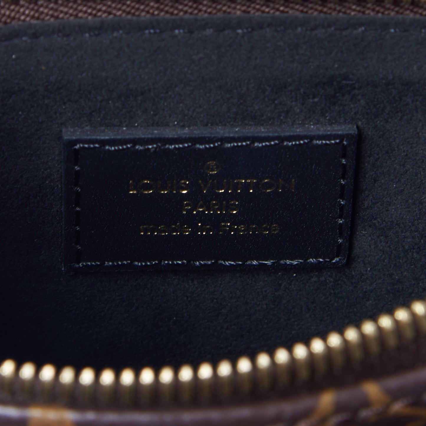 Monogram Flower Tote Black