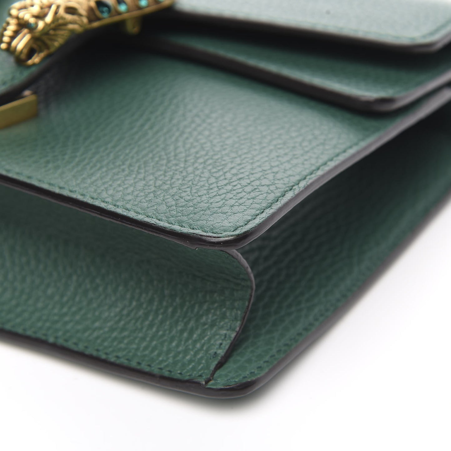 Calfskin Mini Dionysus Shoulder Bag Emerald