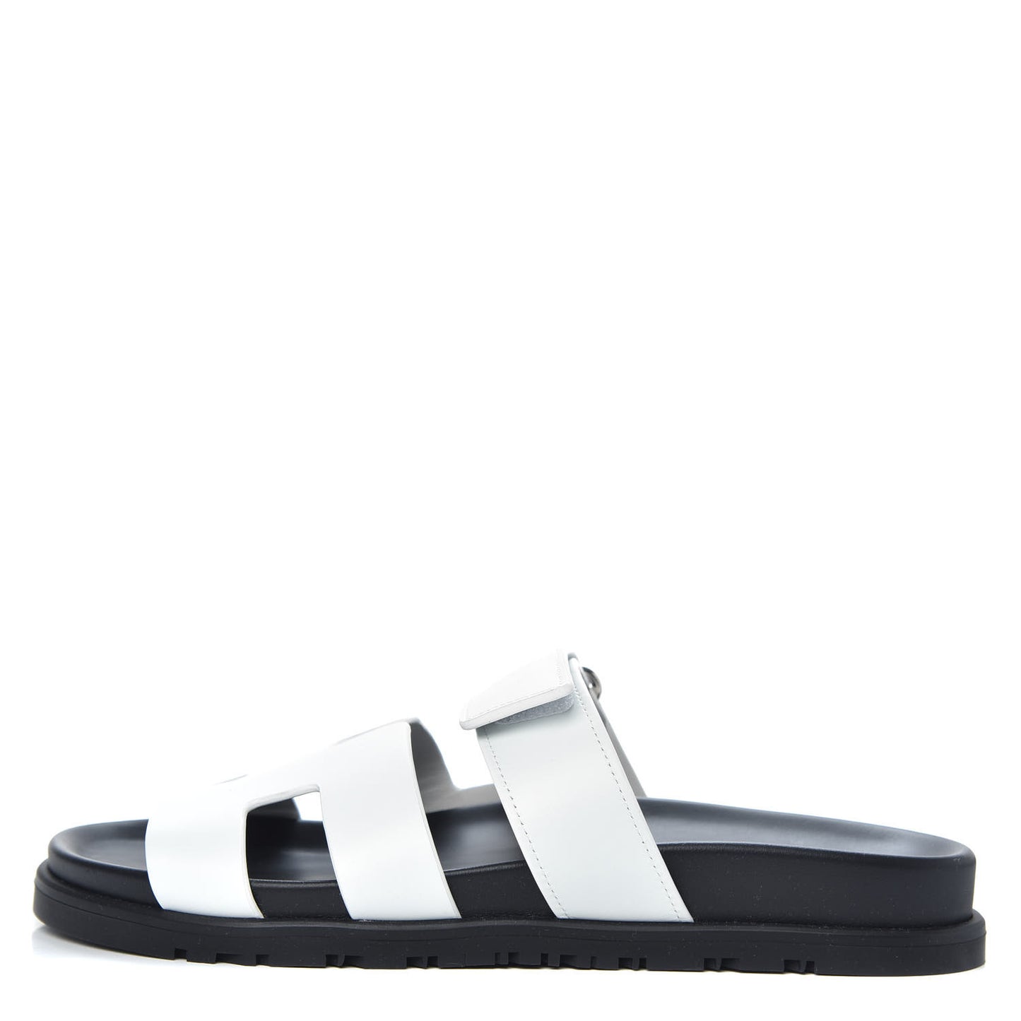 Calfskin Womens Chypre Sandals 38 White