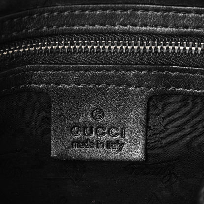 Gucci Guccissima Medium GG Twins Shoulder Bag Black 6 of 8