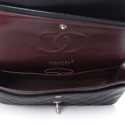 Chanel Caviar Quilted Medium Double Flap Black 5 of 12