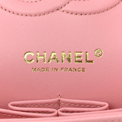 Chanel Caviar Quilted Medium Double Flap Pink 6 of 10