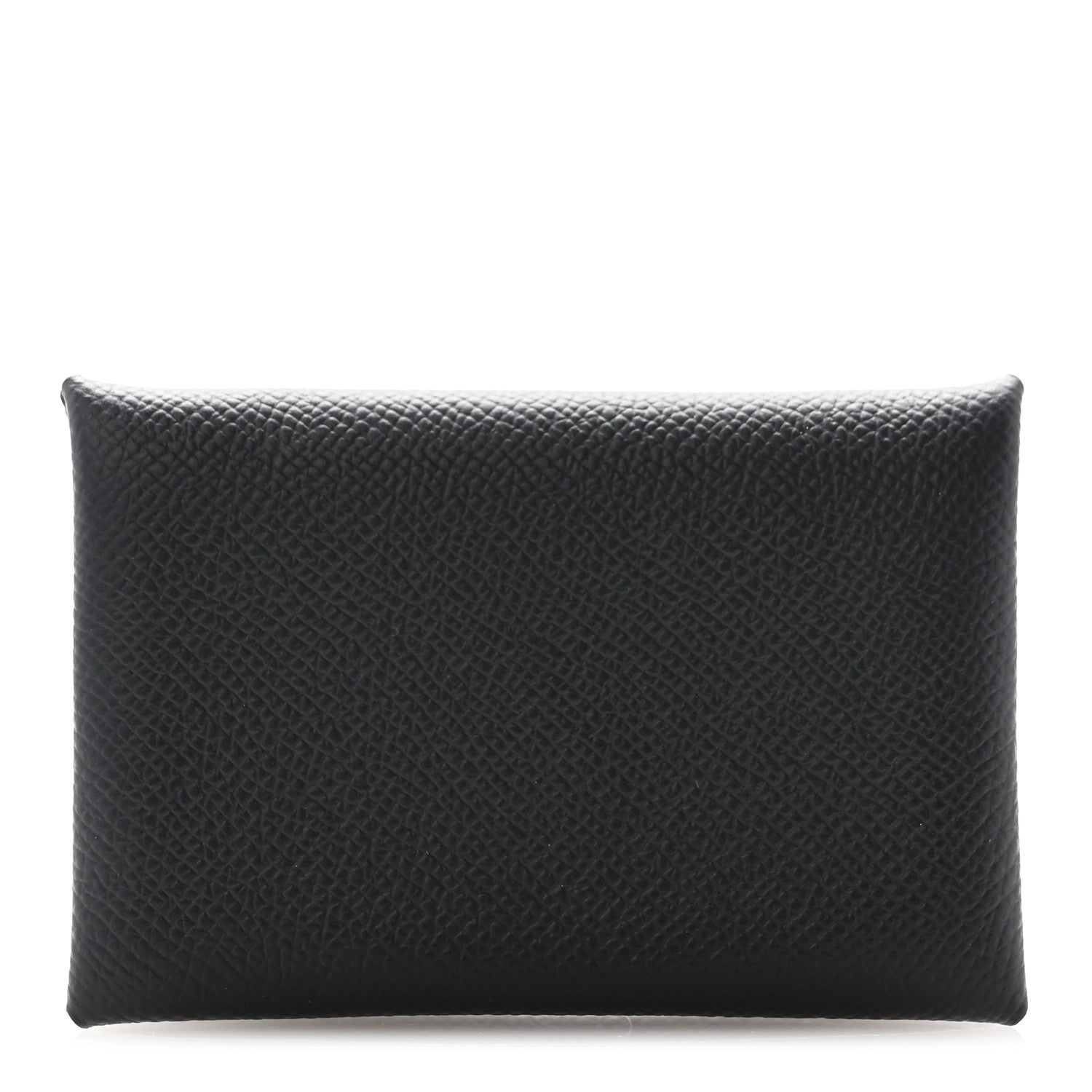 Hermes Epsom Calvi Card Case Black 1 of 7