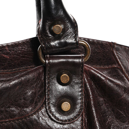 Balenciaga Chevre Classic Hardware City Chocolate 11 of 15