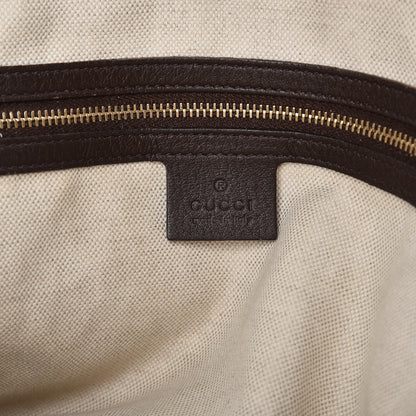 Gucci Guccissima Medium Bree Shoulder Bag Chocolate 6 of 17