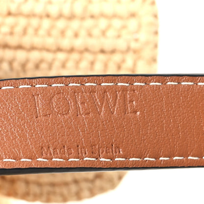 Loewe Raffia Small Elephant Basket Tote Bag Natural Tan 6 of 10