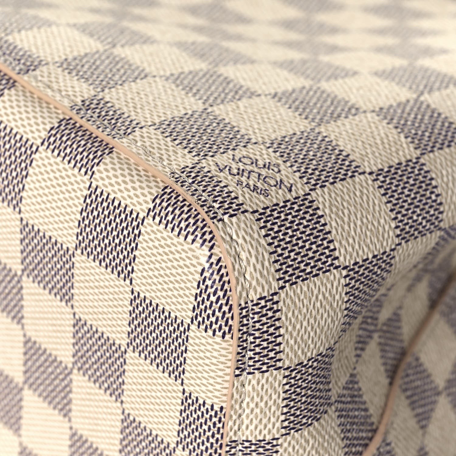 Louis Vuitton Damier Azur Braided Neonoe BB Pink 13 of 14