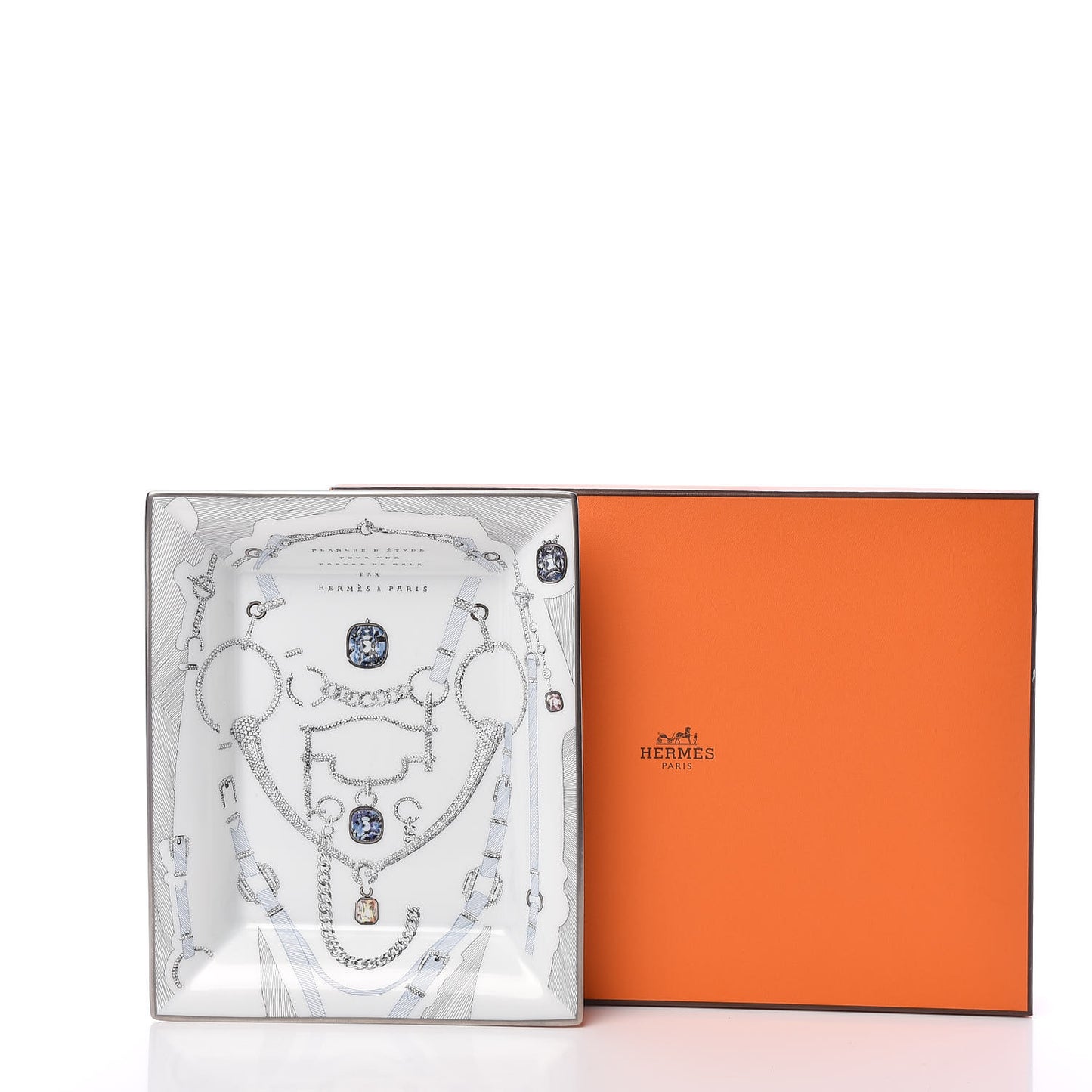 Porcelain Etude Pour Une Parure De Gala Change Tray