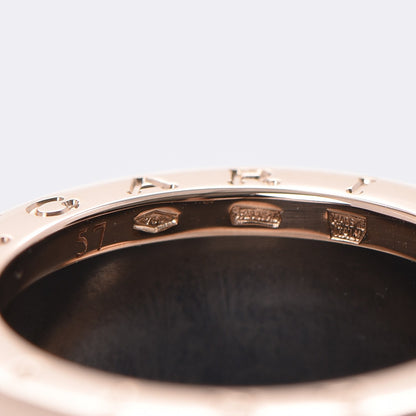 Bulgari 18K Rose Gold Black Ceramic B.Zero1 Four-Band Ring 57 8 5 of 7