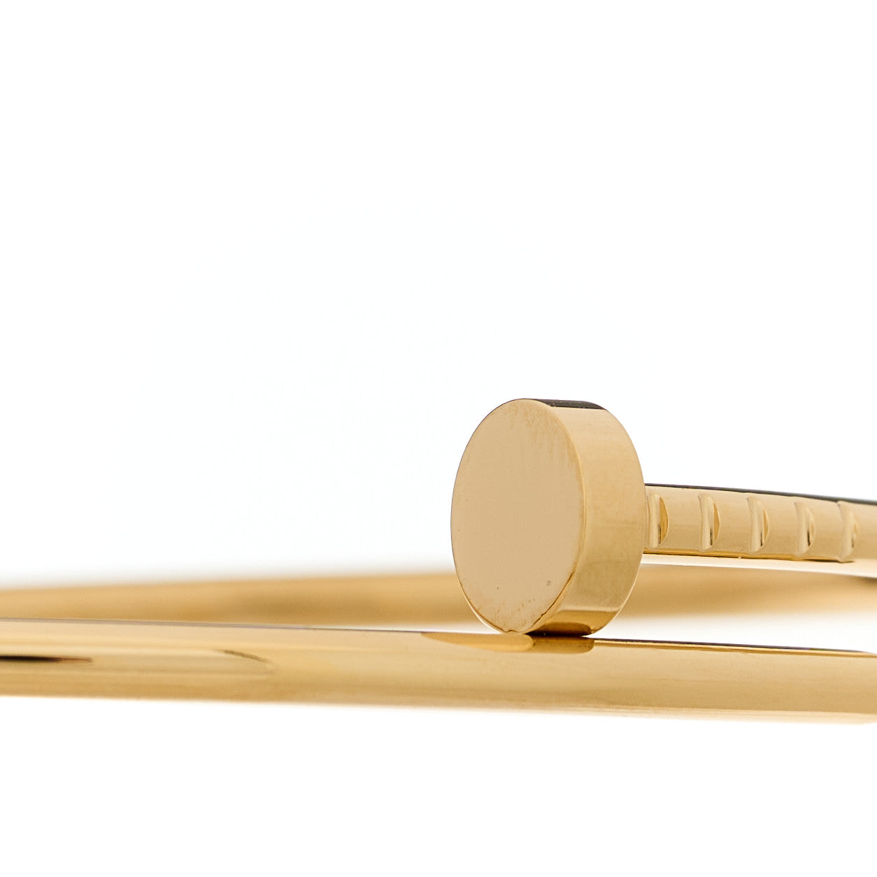 Cartier 18K Yellow Gold Small Juste Un Clou Bracelet 18 3 of 5