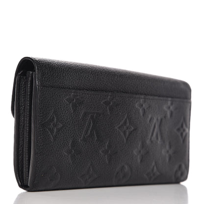 Louis Vuitton Empreinte Sarah Wallet NM Black 3 of 8