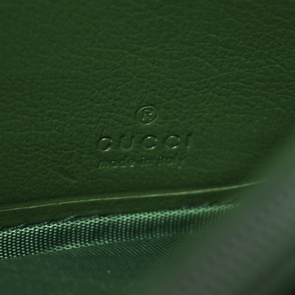 Gucci Monogram Multicolor Matelasse Diagonal GG Marmont Continental Wallet Red Pink Green 6 of 8