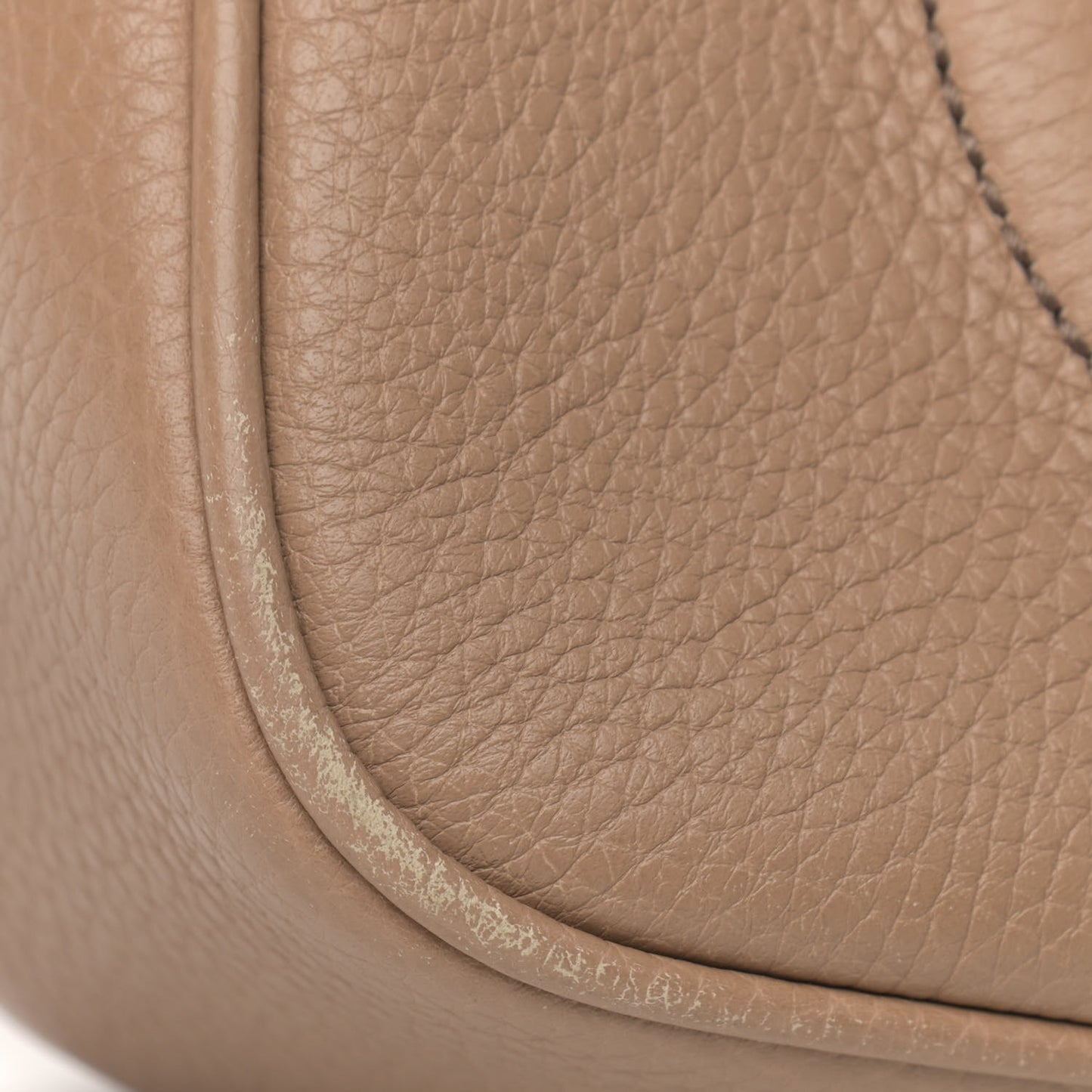 Pebbled Calfskin Small Soho Disco Bag Camelia