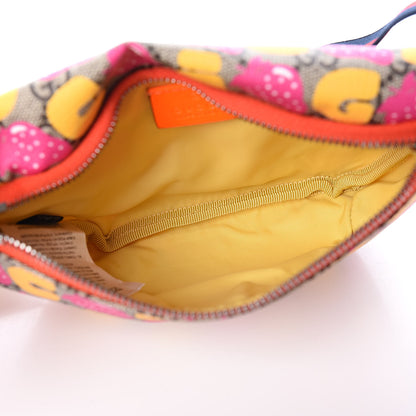 Gucci GG Supreme Monogram Childrens Strawberry Print Belt Bag Multicolor 5 of 10