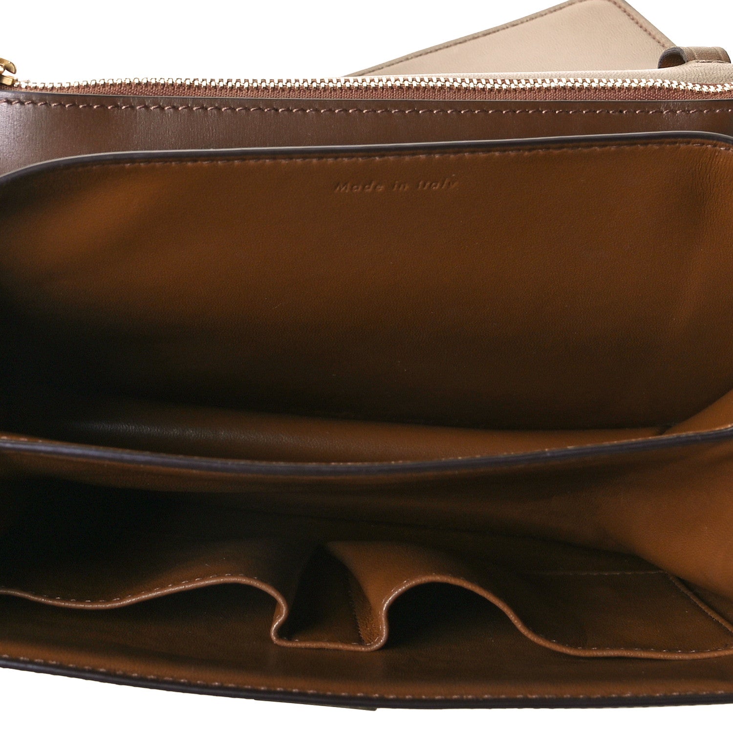 Celine Box Calfskin Medium Classic Box Flap Bag Camel 8 of 10