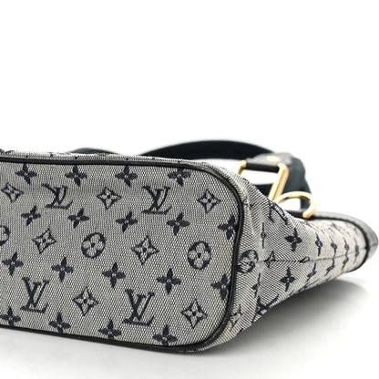Louis Vuitton Mini Monogram LUCILLE PM Blue 9 of 12