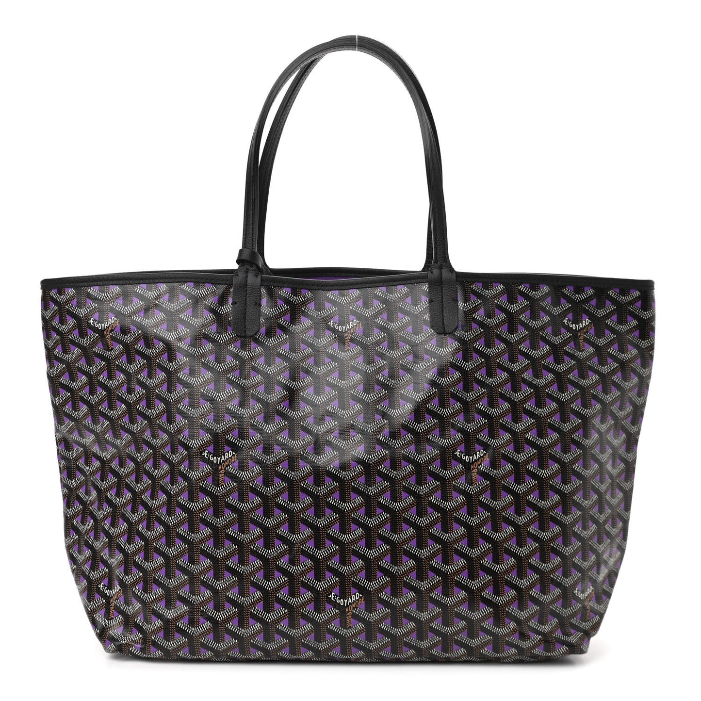 Goyardine Saint Louis Claire Voie PM Black Violet