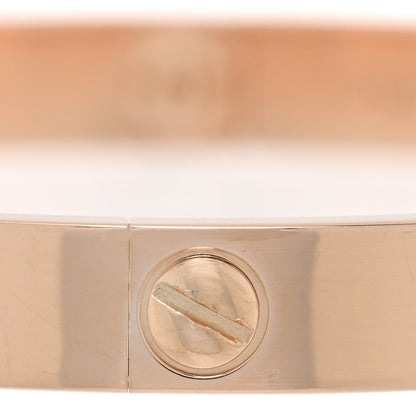 Cartier 18K Pink Gold LOVE Bracelet 18 4 of 5