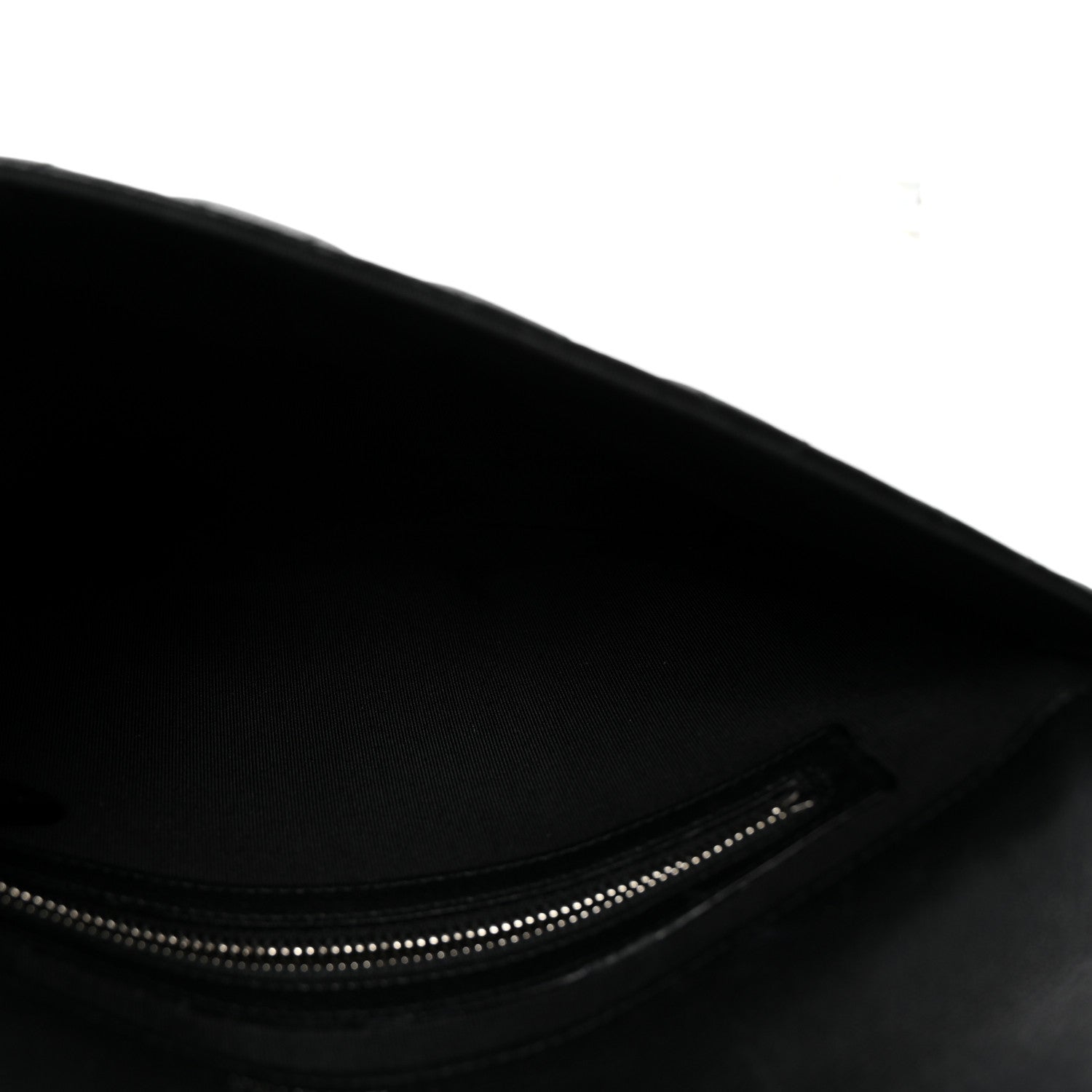 Chanel Goatskin Quilted CC Box Pouch Black 5 of 8