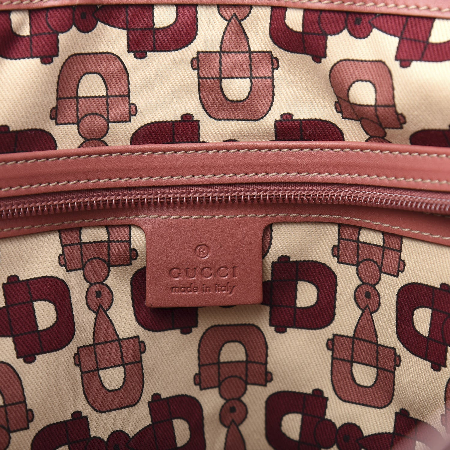 Gucci Guccissima Large Punch Tote Pink 6 of 12